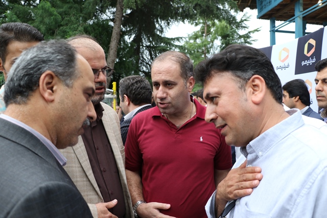 مدیر جشنواره دربندیخان عراق از جشنواره تئاتر خیابانی لاهیجان دیدن کرد
